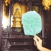 Azma Duster, Fancy Duster Green, Total Length: Approx. 14.2 inches