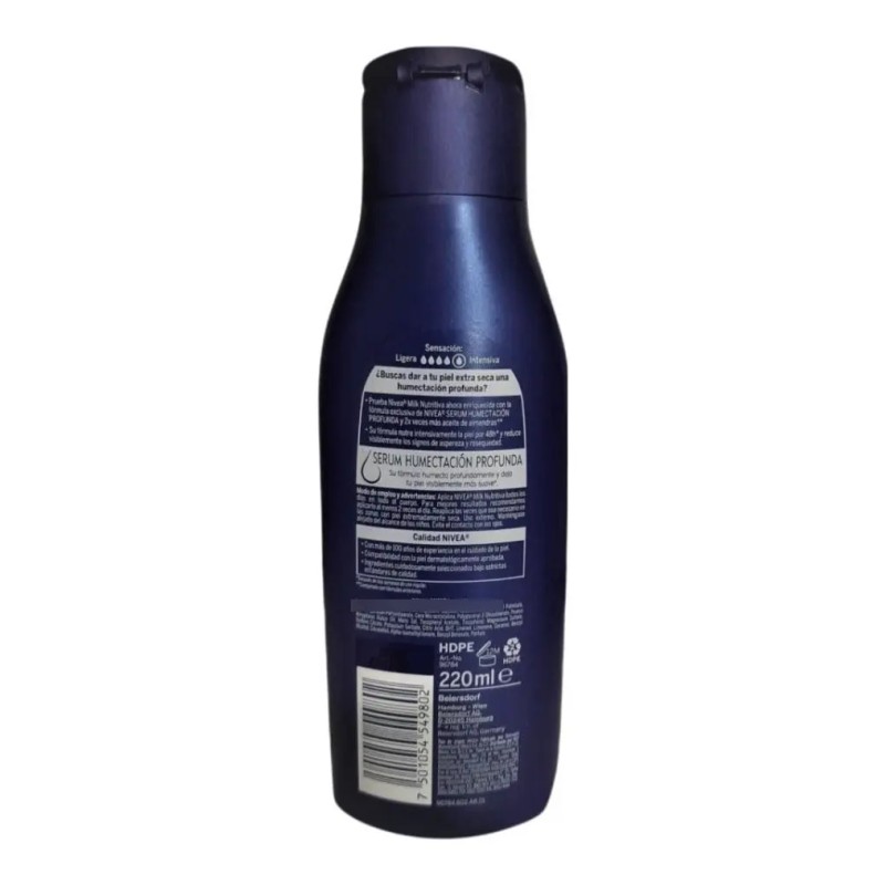 Crema Corporal Piel Extra Seca Nivea Body Milk