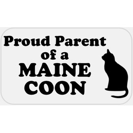 Proud Parent of Bengal Cat - 25 Stickers Pack 2.25 x 1.25 inches - Cat Pet