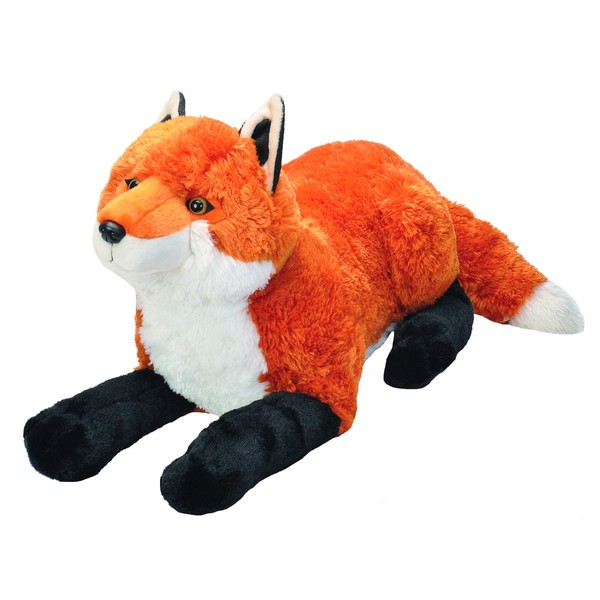 Wild Republic Jumbo Fox Plush, Giant Stuffed Animal, Plush Toy,