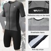 Logas Men‘s Triathlon Suit Trisuit Race Skinsuit Cycling Speed Suit