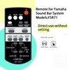 Replacement Remote Control for Yamaha FSR71 ZK72120 Sound Bar System