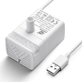 Smartoo Replacement Water Pump for 7L/236oz/1.8Gal Stainless Steel Dog Fountain