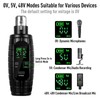 Devilclaw UHF Wireless Microphone System,Transmitter and Receiver XLR Adapter for
