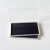 UDTIP 2PC Empty Magnetic Makeup Palette, White Frosted Clear Lid,