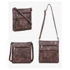 MASINTOR Crossbody Purses for Women, Multi Pocket Casual Crossbody Bag,