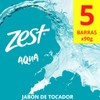 Zest Pack de 5 Jabones en Barra Aqua, 5 x