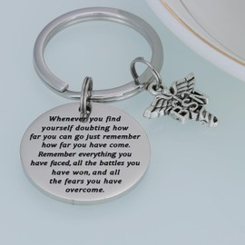 HUTIMY Bsn Keychain Gifts for Nurses Graduation 2024 Women Men Nursing Bsn Gift Ideas Grad Bsn Keychain