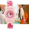 Children Cartoon Wrist Watch PVC Strap Waterproof Quartz Watch for