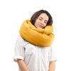 Huzi Infinity Pillow - Home Travel Soft Neck Scarf Support