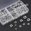 Glarks 100pcs M3 M4 M5 M6 M8 Self Clinching Nuts