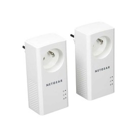 Netgear PLP1000 PowerLINE Set of 2 Adapters up to 1000 Mbps (French Plug, Only for France)