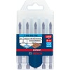Bosch Professional 5 pc. Expert HEX-9 HardCeramic Drill Bit Set (for Roof tiles, Tiles, Ã 5 mm, Accessories Rotary Impact Drill)