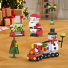 8 in 1 Christmas Building Blocks Set for Kids ,