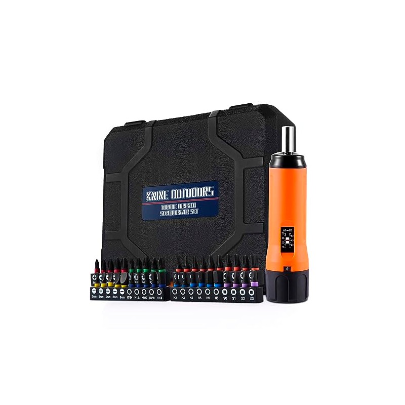 KNINE OUTDOORS Torque Screwdriver Wrench Driver Set 10-70 Inch Pounds