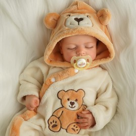 BABESIDE Realistic Reborn Baby Dolls Boy Noah, 20 Inches Soft Full Vinyl Body Realistic Baby Dolls, Real Life Baby Doll with Toy Accessories Gift Set for Kids Age 3+