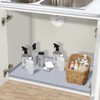 CANIVI Under Sink Mat, 34" x 22" Waterproof Silicone Under