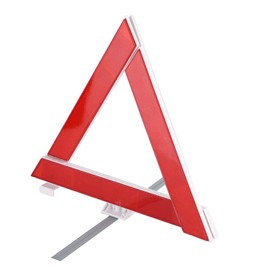 Triangle Sign,Dioche Foldable Car Reflective Triangle Sign Emergency Breakdown Warning Board Car Stop Sign