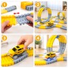 Flexible Electric Track Car Toy Set for Kids – Customizable