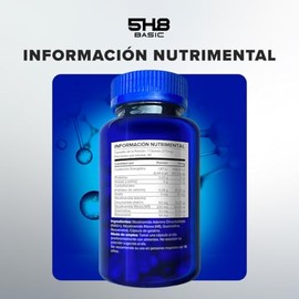 NAD+ Resveratrol Adicionado Con Nicotinamida Ribosa y Quercetina - 90 Cáspsulas - 375mg Por Porcion - Fórmula Premium - 5H8 NUTRITION