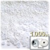 1,000pc Pearl Finish Half Dome Beads, Round, 4mm, Multi Mix