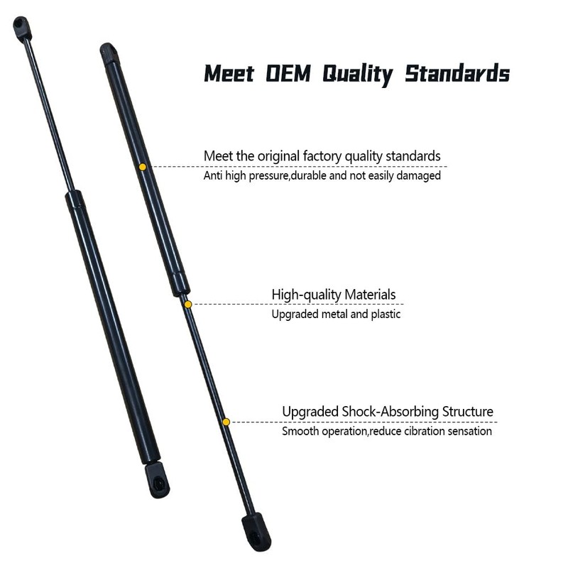 1 Pair Front Window Lift Support Fit for Polaris Ranger