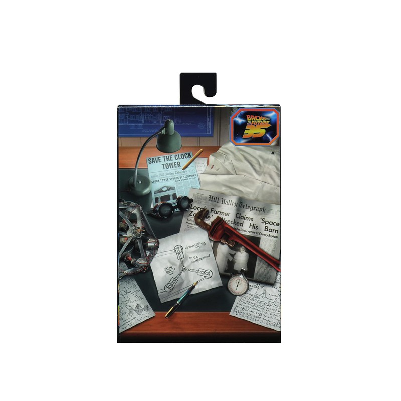 NECA Back to The Future Ultimate Doc Brown - 7"
