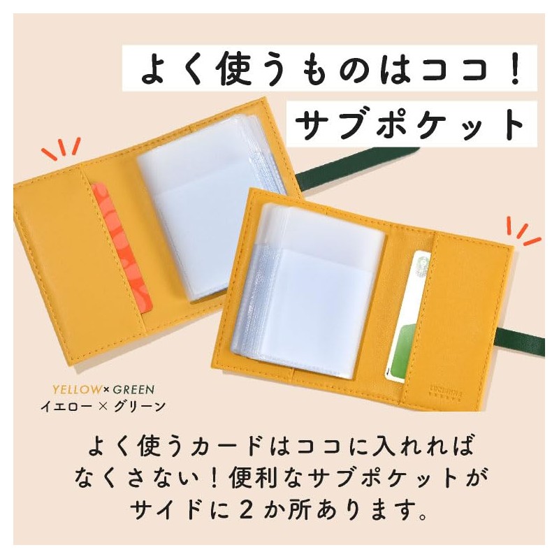 JOIN K Card Case, Cute, Holds 40 Cards, Women's, Large