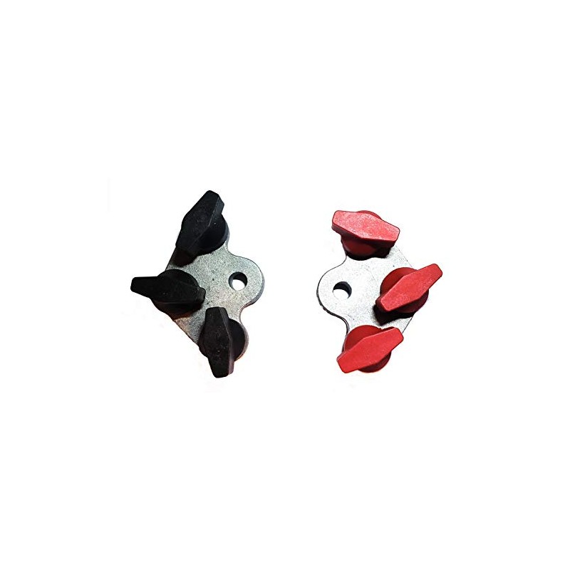 Kat5 Terminals 8046 Multi-Connection Industrial Top Post Battery Terminals, 3-Gang,
