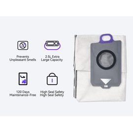 Narwal Freo Z Ultra Robot Vacuum and Mop Dust Bag for Base Station (Model: Only for Narwal Freo Z Ultra)