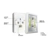 Cordless Green LED Wall Light Switch for Grow Rooms, Hydroponics