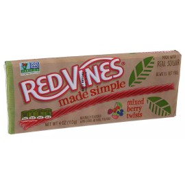 Red Vines Natural Licorice Berry Twists 4 oz