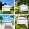 Canopy SunWall, 10x10ft Pop Up Canopy Sidewall for Instant Canopy