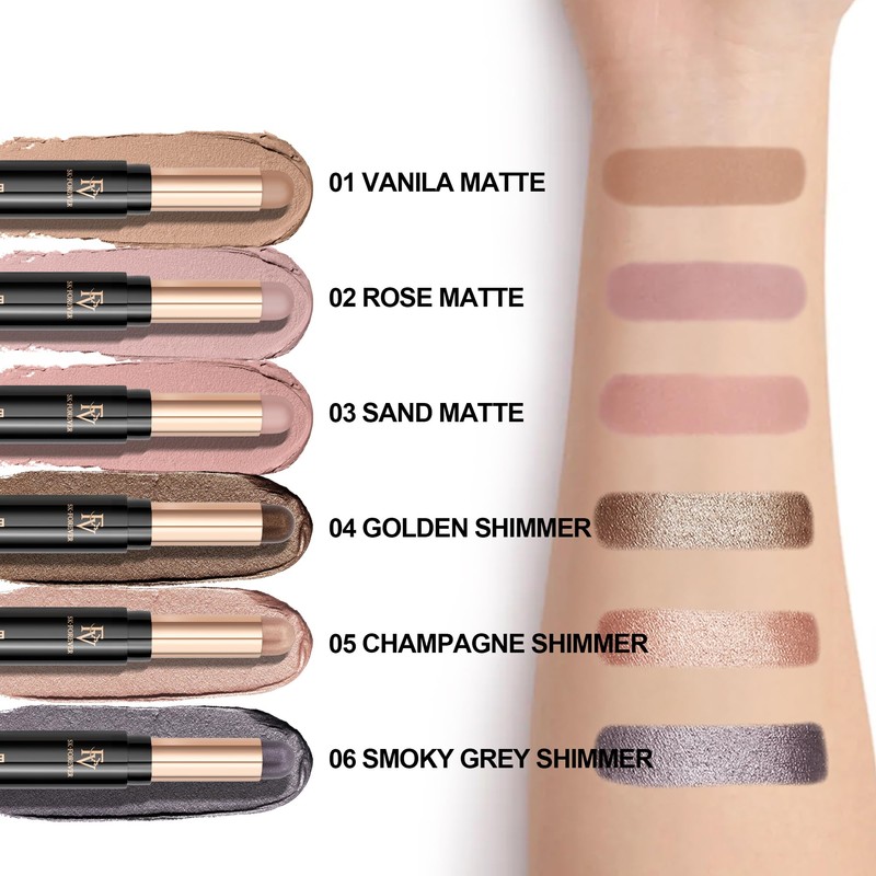 FV Long Lasting Cream Eyeshadow Stick, Waterproof & High Pigmented