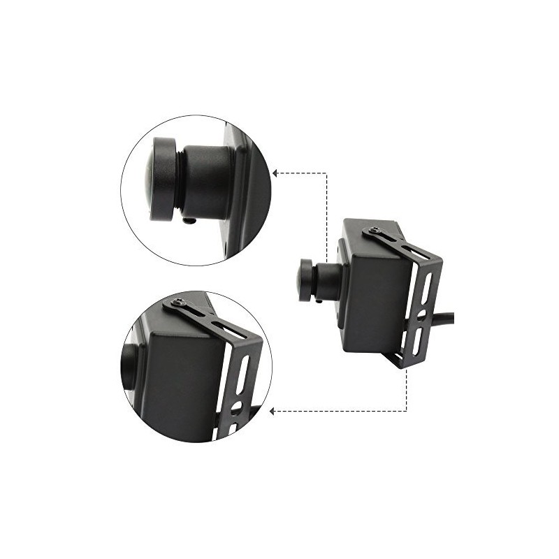 ELP 170degree Fisheye Lens Wide Angle Usb Camera With Housing