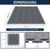 20 Pieces Sound Absorbing Interlocking Floor Mats, 11.8 x 11.8