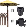 Heavy Duty Patio Umbrella Holder,Patio Umbrella Stand Umbrella Clamp Mount