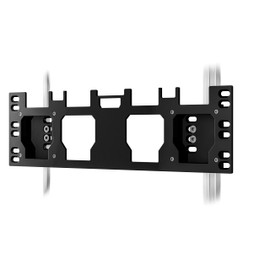 Packout Mount – Front & Side Packout Mounting Plate Compatible with Milwaukee Packout Toolbox-Mounts Crates, Full Size & Half Size Packouts and Milwaukee Packout Accessories-Screws Included – Black