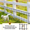 ADAVIN Small or Medium Animal Barrier Fence,25Pack 20 in(L) X12