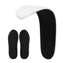 Neounite Shock Absorption Insole, Energy Foot, Black, M (9.6 - 9.8 inches (24.5 - 25 cm), Set of 2, High Resilience, Anti-Fatigue, Breathable, Standing Work, Sports, Commuting to Work or School
