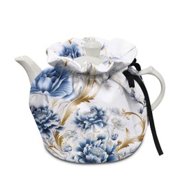 LedBack Blue Siren Tea Cosy Kitchen Home Decorative Tea Pots Cozy with Insulation Pad Keep Coffee Tea Water Warmer