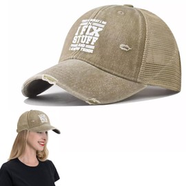 I Fix Stuff, I Know Things - for Men That's What I Do Cool Stuff Hat for Men Funny, Father Gift, Unique and Stylish Cotton Cap