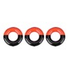 Alomejor [3pcs/set] Golf Club Weighted Swing Ring Weight Ring Swing
