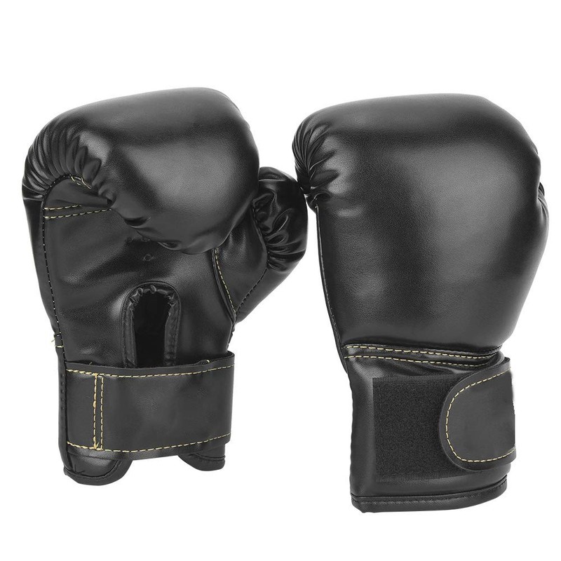 Boxing Gloves PU Leather Boxing Gloves Kickboxing Martial Arts Karate
