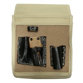 Kozuchi SI-11 Waist Bag for Painting Canvas No. 6, White