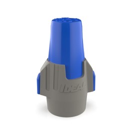 Ideal Electrical Twister Proflex MAX (30-348) Blue/Gray Wire Connector, Jar of 150 — Smooth Twist-On Wire Nuts for Wiring 3-Way Switches, GFCI Outlets, and More