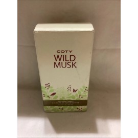 Coty Wild Musk Cologne Spray 1.5fl RARE Discontinued