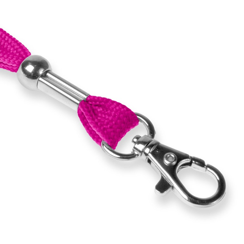 Kandinsky Pink Blank Lanyards with Clasp 12mm Width (Pack of