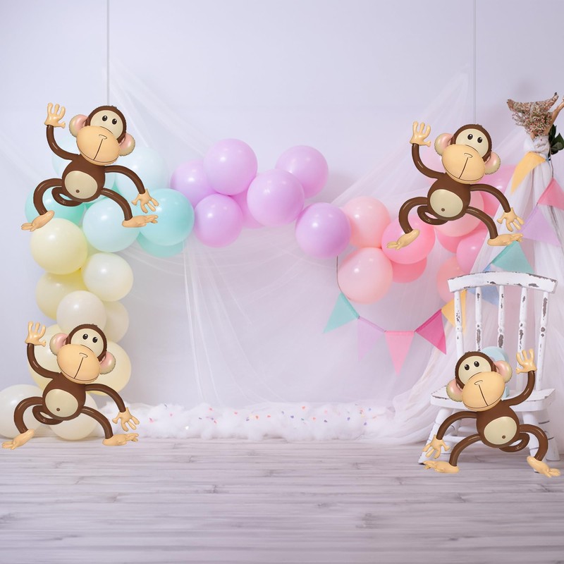 Vaulted Skulls & Co Inflatable Monkey Prop | Blow Up
