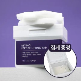더말 [대용량 120매]레티놀 펩타이드 리프팅 토너패드 [Large Capacity 120 Sheets] Retinol Peptide Lifting Toner Pads